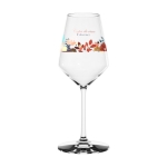 Taças de vinho personalizadas elegantes de cristal com 370ml cor transparente