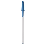 Canetas para brindes com tampa tinta azul BIC® Style Opaco cor azul