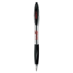 Caneta BIC® Atlantis® Clear | Tinta preta cor preto