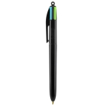 Caneta BIC® 4 Colours Fashion cor preto