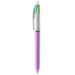 Caneta BIC® 4 Colours Fashion cor cor-de-rosa