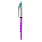 Caneta BIC® 4 Colours Fashion cor cor-de-rosa