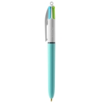 Caneta BIC® 4 Colours Fashion cor azul-claro