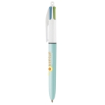 Caneta BIC® 4 Colours Fashion cor azul-claro