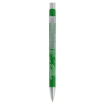 Caneta BIC® Metal Pro Matt | Tinta azul cor verde