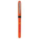 Caneta BIC® Grip Roller | Tinta preta cor cor-de-laranja