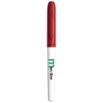 Marcadores com logótipo apagáveis BIC® Velleda® White Board Marker Grip cor vermelho