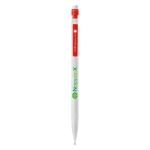 Porta-minas personalizados com 2 minas e borracha BIC® Matic® cor vermelho