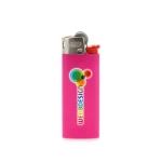 Isqueiro pequeno para brindes BIC® J25 Standard BiColor cor cor-de-rosa