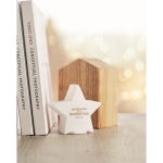 Estrela com luz de plástico promocional para decoração Luminosa Star cor branco quinta vista conjunto 2