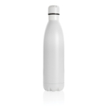 Garrafa de aço grande com função térmica 750ml Lifestyle Premium cor branco segunda vista