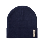 Gorro de algodão orgânico de alta qualidade 400 g/m2 Organic Cotton cor azul-marinho primeira vista