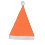 Clássico gorro de Pai Natal de cores diferentes Santa Colors cor cor-de-laranja