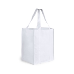 Sacos grandes de non-woven em várias cores 80 g/m2 Shopper cor branco primeira vista