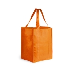 Sacos grandes de non-woven em várias cores 80 g/m2 Shopper cor cor-de-laranja primeira vista