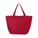 Saco personalizável em non-woven multiúsos 80 g/m2 Full Sized cor vermelho segunda vista frontal