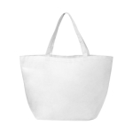 Saco personalizável em non-woven multiúsos 80 g/m2 Full Sized cor branco vista frontal