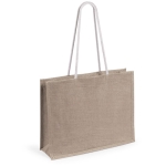 Saco de juta personalizado em cor atrativa resistente 10kg Jute Colors cor natural