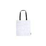 Saco reciclável personalizado barato branco Tyvek Resistant cor branco primeira vista