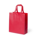 Saco non-woven brilhante resistente 15 kg 110 g/m2 Stronger Glossy cor vermelho primeira vista