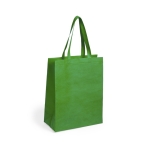 Saco TNT resistente pequeno em cor viva 80 g/m2 Shopping Colors cor verde primeira vista