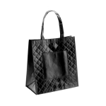 Sacos non-woven laminados resistentes 7 kg 160 g/m2 Color Tote cor preto primeira vista