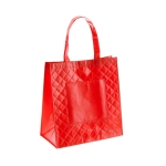 Sacos non-woven laminados resistentes 7 kg 160 g/m2 Color Tote cor vermelho primeira vista