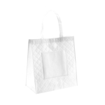 Sacos non-woven laminados resistentes 7 kg 160 g/m2 Color Tote cor branco primeira vista