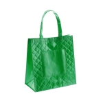 Sacos non-woven laminados resistentes 7 kg 160 g/m2 Color Tote cor verde primeira vista