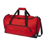 Mala de viagem personalizada de plástico reciclado colorida Sport cor vermelho