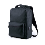 Mochila com bolso antirroubo e RFID para portátil de 15'' University cor preto primeira vista