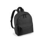 Mochila acolchoada de poliéster 600D para crianças Leisure cor preto primeira vista