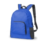 Mochila de viagem personalizada resistente dobrável de ripstop Compact cor azul primeira vista