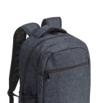 Mochila acolchoada de design urbano para portátil de 15'' Denim cor cinzento-escuro segunda vista