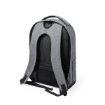 Mochila antirroubo de plástico reciclado para PC de 15'' Ecofriendly cor cinzento primeira vista