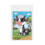 Conjunto de autocolantes de animais para crianças Jogo Animal Stickers cor branco quinta vista