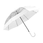 Guarda-chuva automático transparente com detalhe colorido ø98 Line cor branco