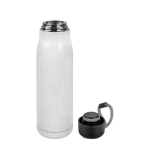 Garrafas sublimadas térmicas de cor branca 550ml Step Up Sublim cor branco primeira vista