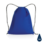 Saco-mochila leve e reciclado com AWARE Urban Recycled Elegant cor azul