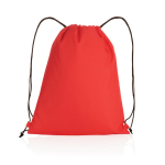 Saco-mochila leve e reciclado com AWARE Urban Recycled Elegant cor vermelho terceira vista