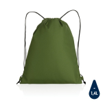 Saco-mochila leve e reciclado com AWARE Urban Recycled Elegant cor verde-escuro