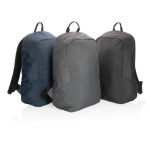 Mochila antirroubo com bolso acolchoado e RFID 15,6'' Journey cor azul-marinho vista geral