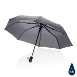 Guarda-chuva pequeno anti-vento dobrável em RPET ø97 Windproof cor cinzento-escuro