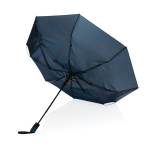 Guarda-chuva pequeno anti-vento dobrável em RPET ø97 Windproof cor azul-marinho terceira vista