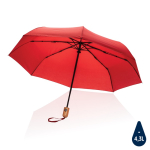 Guarda-chuva pequeno anti-vento fecho e abertura automáticos ø94 RPET cor vermelho