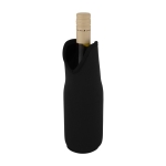 Manga com isolamente para garrafas de vinho extensível Wine cor preto