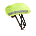 Capa refletora impermeável para capacete de bicicleta Reflex cor amarelo fluorescente segunda vista com lateral