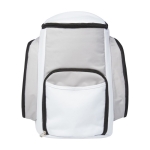 Mochila térmica com design colorido e capacidade de 20 litros Bicolor cor branco segunda vista frontal