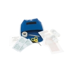 Kit de emergência com 17 acessórios e velcro Kit Emergency cor azul quarta vista