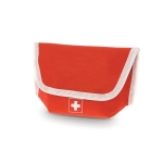 Kit de emergência com 17 acessórios e velcro Kit Emergency cor vermelho primeira vista